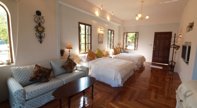 Четырёхместный номер Deluxe с видом на сад Kenting Tuscany Resort
