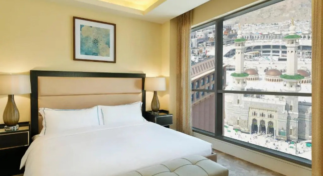 Люкс с частичным видом на Каабу Royal Conrad Jabal Omar Makkah
