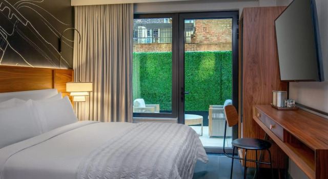 Le Meridien New York, Fifth Avenue, Забронировать Отель NoMad Нью-Йорк, рядом с 23-я улица линия Шестой авеню IND