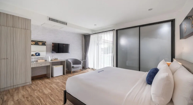 Двухместный номер Standard с балконом и с видом на город Kokotel Pattaya North Beach