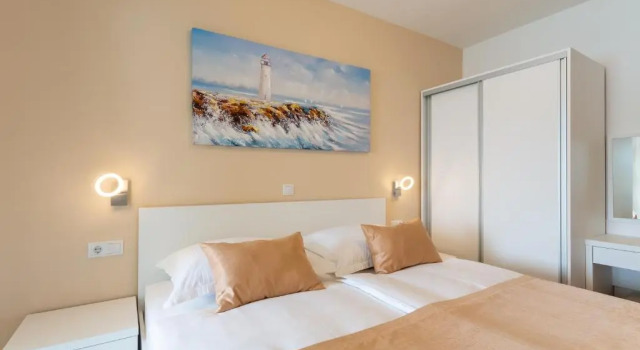 Двухместный номер Deluxe с балконом и с видом на море Villa Stonehouse