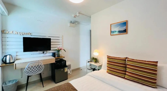 Standardowy dwuosobowy pokój i balkonem Bayshore Inn