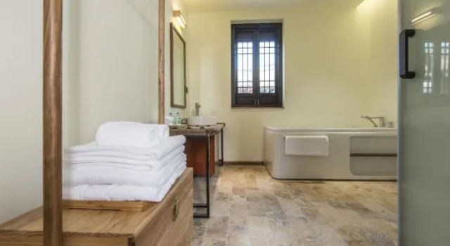 Suite Deluxe con vista sul fiume Changshu Jiuzhu Homestay (Shajiabang Scenic Area Branch)