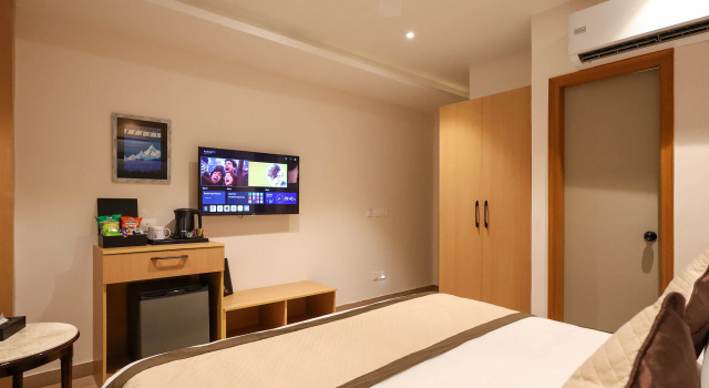 Номер Executive Click Hotel Bhuntar,Kullu-Bhuntar Airport
