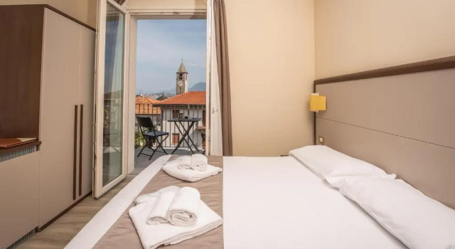 Двухместный номер Deluxe с балконом Hotel Rosa