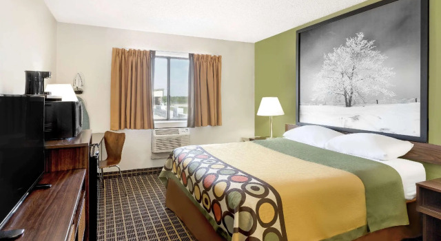 Двухместный номер Standard Super 8 by Wyndham Norfolk