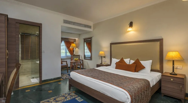Двухместный номер Deluxe с видом на сад The Manor Kashipur by Leisure Hotels