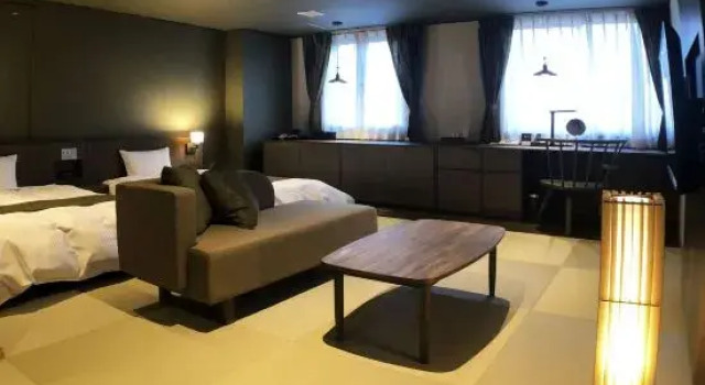 Номер Deluxe с видом на реку Aridagawa Onsen Hotel Sunshine