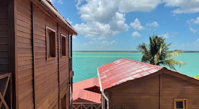Номер Luxury с балконом и с частичным видом Hotel Maria Isabel Bacalar