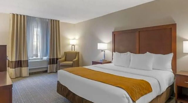 Двухместный номер для гостей с ограниченными возможностями Comfort Inn St Louis - Westport Event Center