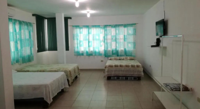 Кровать в общем номере Francisco Habitaciones
