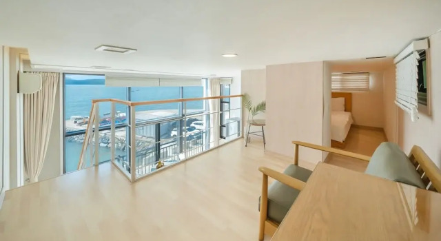 Номер Standard с 2 комнатами Yeosu Sorrr Spa Oceanview Pension