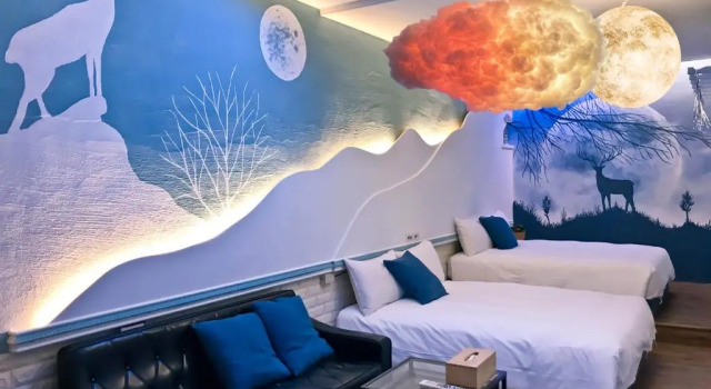 Четырёхместный номер Comfort Deer Moon Hostel
