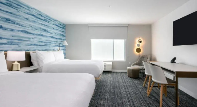 Двухместная студия Towneplace Suites by Marriott Canton Riverstone Parkway