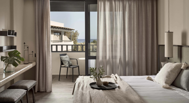 Номер Standard с балконом Numo Ierapetra Beach Resort Crete, Adults only, Curio Collection Hilton