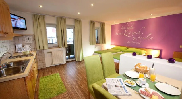 Апартаменты с балконом GRUBERS Appartments Gastein