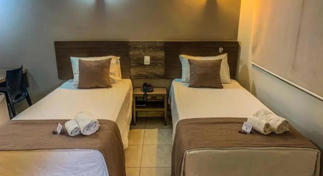 Двухместный номер Deluxe Rede Andrade Center Premium