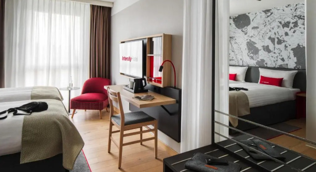 Двухместный номер Business IntercityHotel Karlsruhe