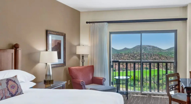 Двухместный номер Standard с видом на поле для гольфа JW Marriott Tucson Starr Pass Resort
