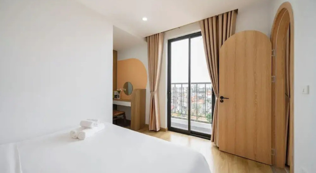 Апартаменты с 2 комнатами с видом на город The Harmony Red River Residence