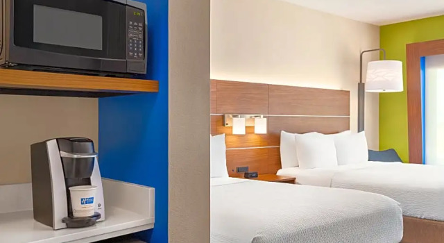 Четырёхместный номер Standard Holiday Inn Express & St Austin North Pflugerville