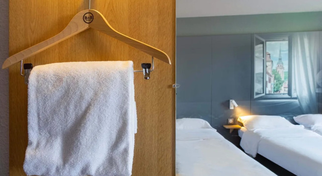 Номер Standard B&B HOTEL Strasbourg Nord Artisans