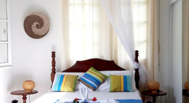 Studio in Baie Mahault, With Private Pool, Enclosed Garden and Wifi - 15 km From the Beach