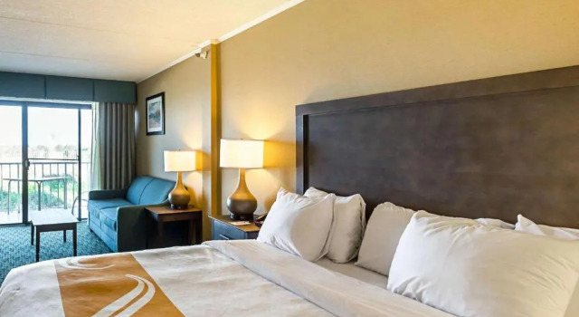 Двухместный номер Standard рядом с пляжем Quality Inn Oceanfront