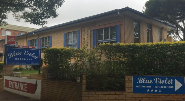 Blue Violet Motor Inn, Rezervasyon Otel Toowoomba Queensland