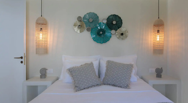 Вилла Erato Superior с гидромассажной ванной  с видом на море Aeolos Villas Sustainable Living