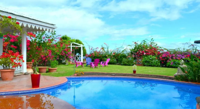 Вилла Villa Tangara - Faa'a - Tahiti - 3 bedrooms - pool and lagon view - 6 pers