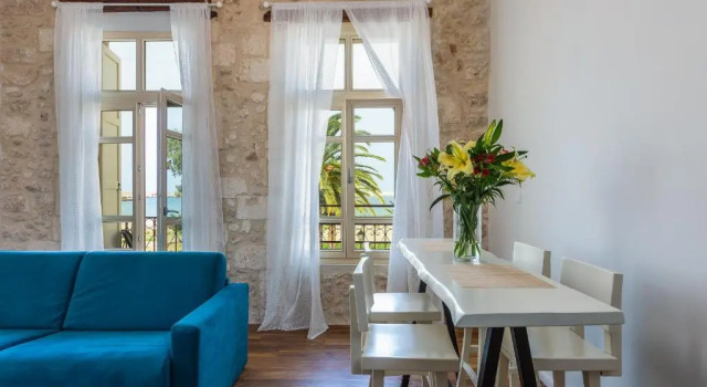 Люкс с видом на море Casa Del Mare