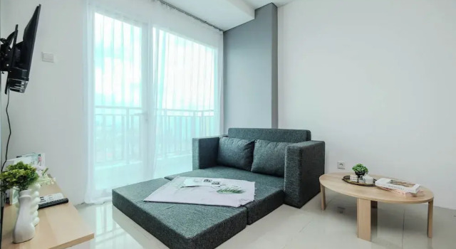 Modern 2Br With Service Room Apartment Woodland Park Residence, Book Apartment Jakarta Jakarta Province
