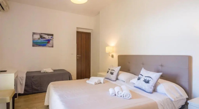 Трёхместный номер Superior с видом на море Hotel Elios
