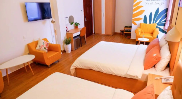 Четырёхместный номер Standard NiK Hotel Hillside Da Lat