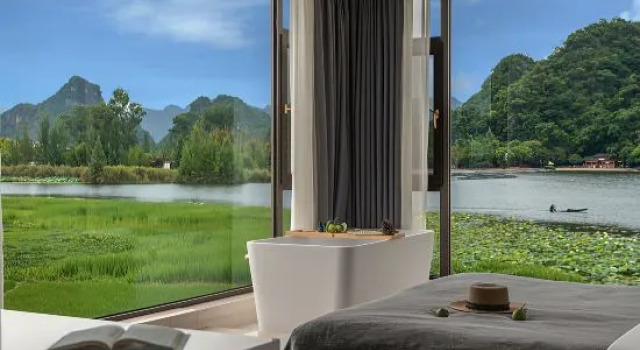Люкс Muke Qianxun Lakeside Vacation Apartment (Puzhehei)
