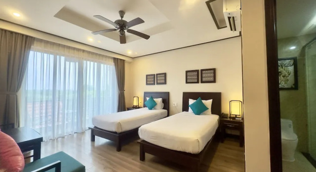 Семейный номер Standard с балконом и с видом на реку The Quin Riverside Villa