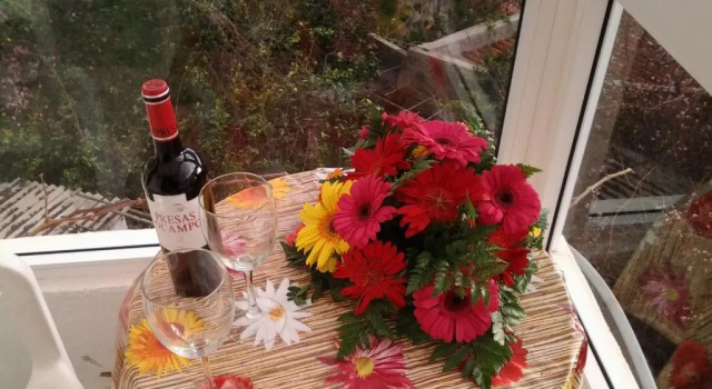 Студия с балконом Casa Rural Merche