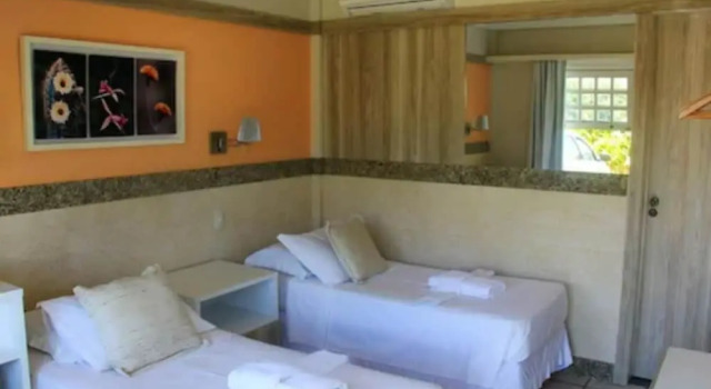 Двухместный номер Economy с балконом Hotel Pousada da Mangueira