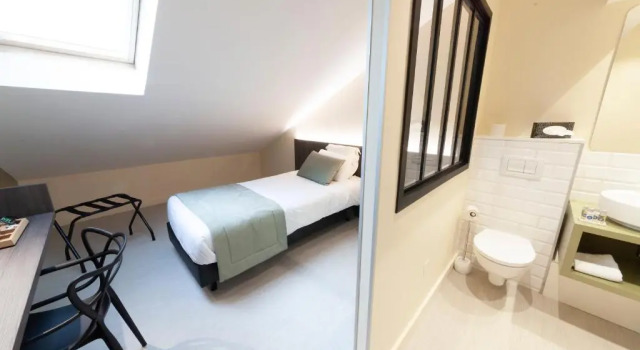 Одноместный номер Standard Hôtel Le Kennedy, Clermont-Ferrand, The Originals Relais