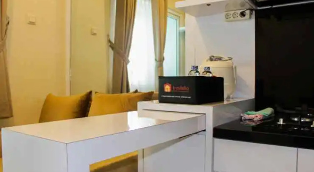 Homey 2BR Aparment at Green Pramuka near Mall By Travelio, Book Hotel Jakarta Jakarta Province