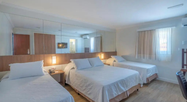 Четырёхместный номер Superior Hotel Glória Blumenau