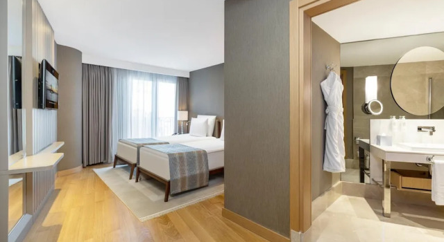 Suite Terrace с 3 комнатами с видом на Босфор CVK Park Bosphorus Hotel Istanbul