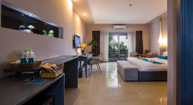 Двухместный номер Deluxe с видом на бассейн Damrei Residence & Spa