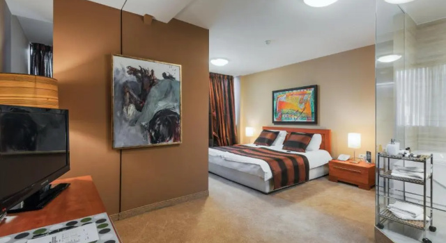 Dyrektorski dwuosobowy pokój Hotel Arka