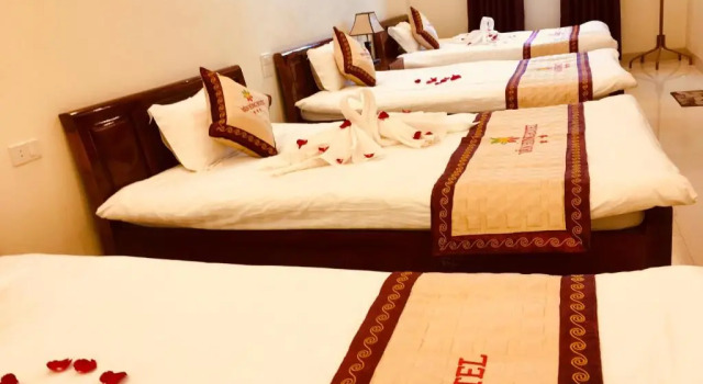 Четырёхместный номер Deluxe Sapa Van Hung Hotel