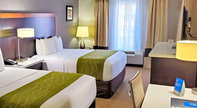 Четырёхместный номер Standard Comfort Inn & Suites Near Universal - N Hollywood - Burbank