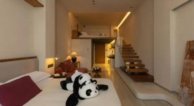 Люкс Four-Goddess Mountain Cloud View Fan's Lodging