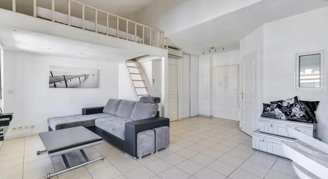 Festival-superbe T2/3 Duplex -pk -7 min Plage, Забронировать Отель Канны Приморские Альпы, рядом с Gambetta Market