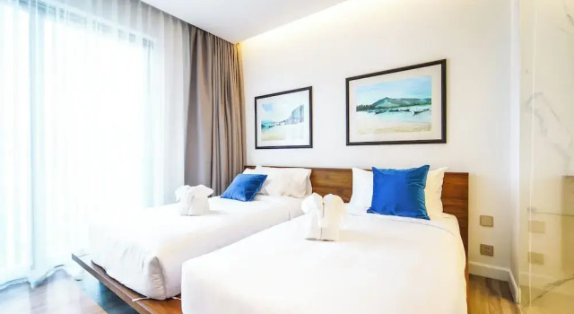 Вилла с 5 комнатами с балконом и с видом на море Sea Theatre Kata-Villa Privé, Villa Alté, Villa Maré-Seaview, Maid, Gym, Kata